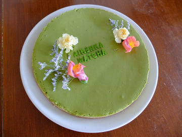 Vegan Matcha Cheesecake Tart