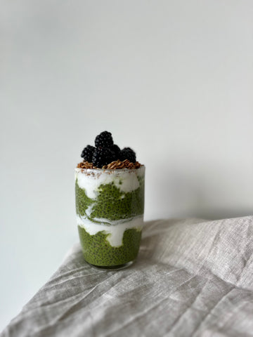 Yoggu! Matcha Chia Seed Pudding