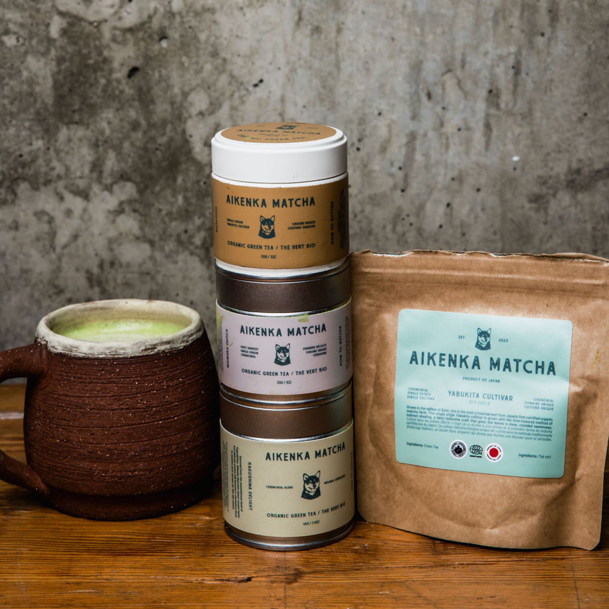 Aiken Kamatcha Aichi Ridge Yabukita matcha tin